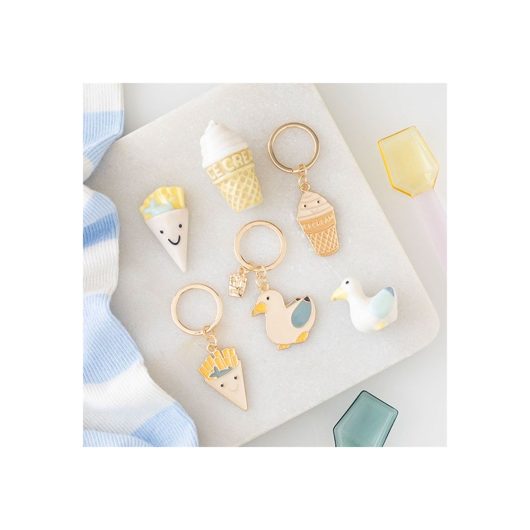 Fish And Chips Keyring