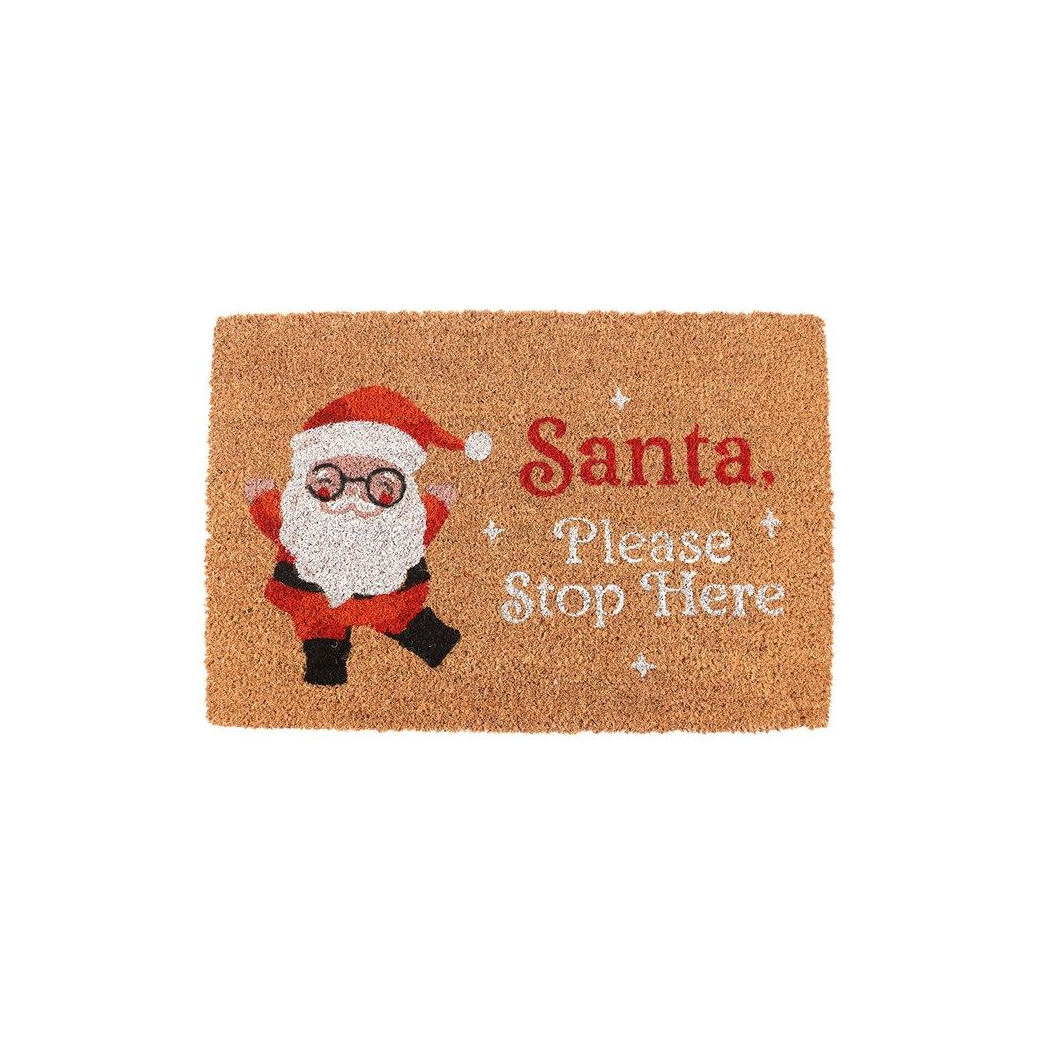 Santa Door Mat