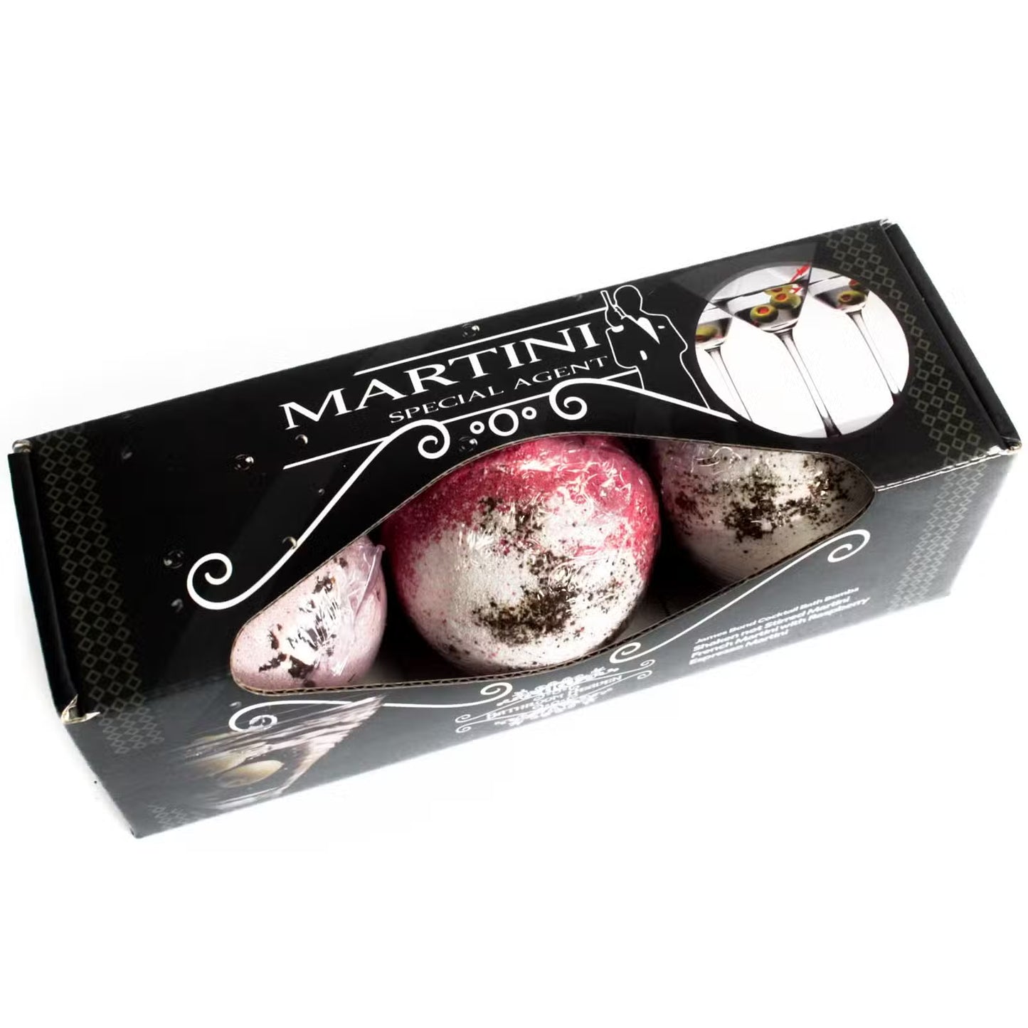 Martini Bath Bombs Set of Three
