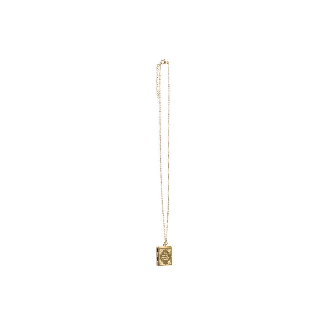 Book Shaped Locket Necklace