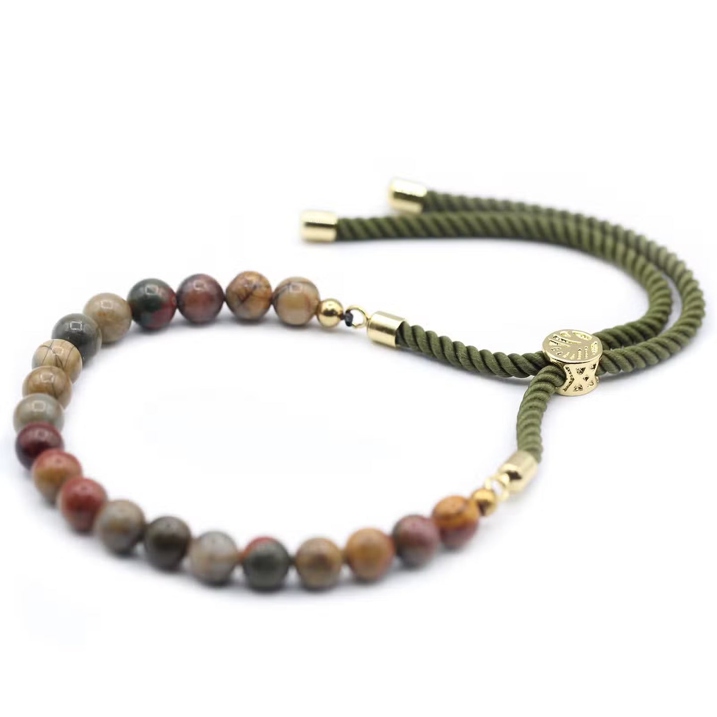 Picasso Jasper Gemstone Bracelet