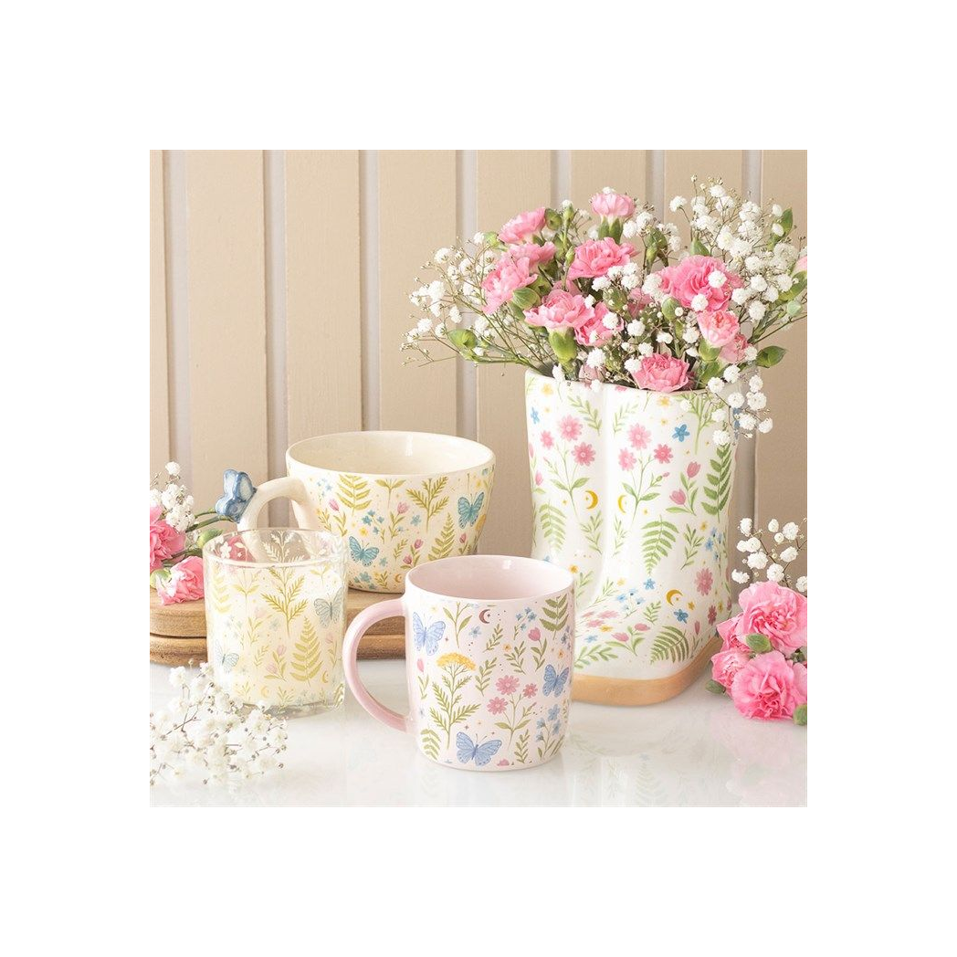 Floral Print Welly Boot Planter - ARRIVING AUGUST