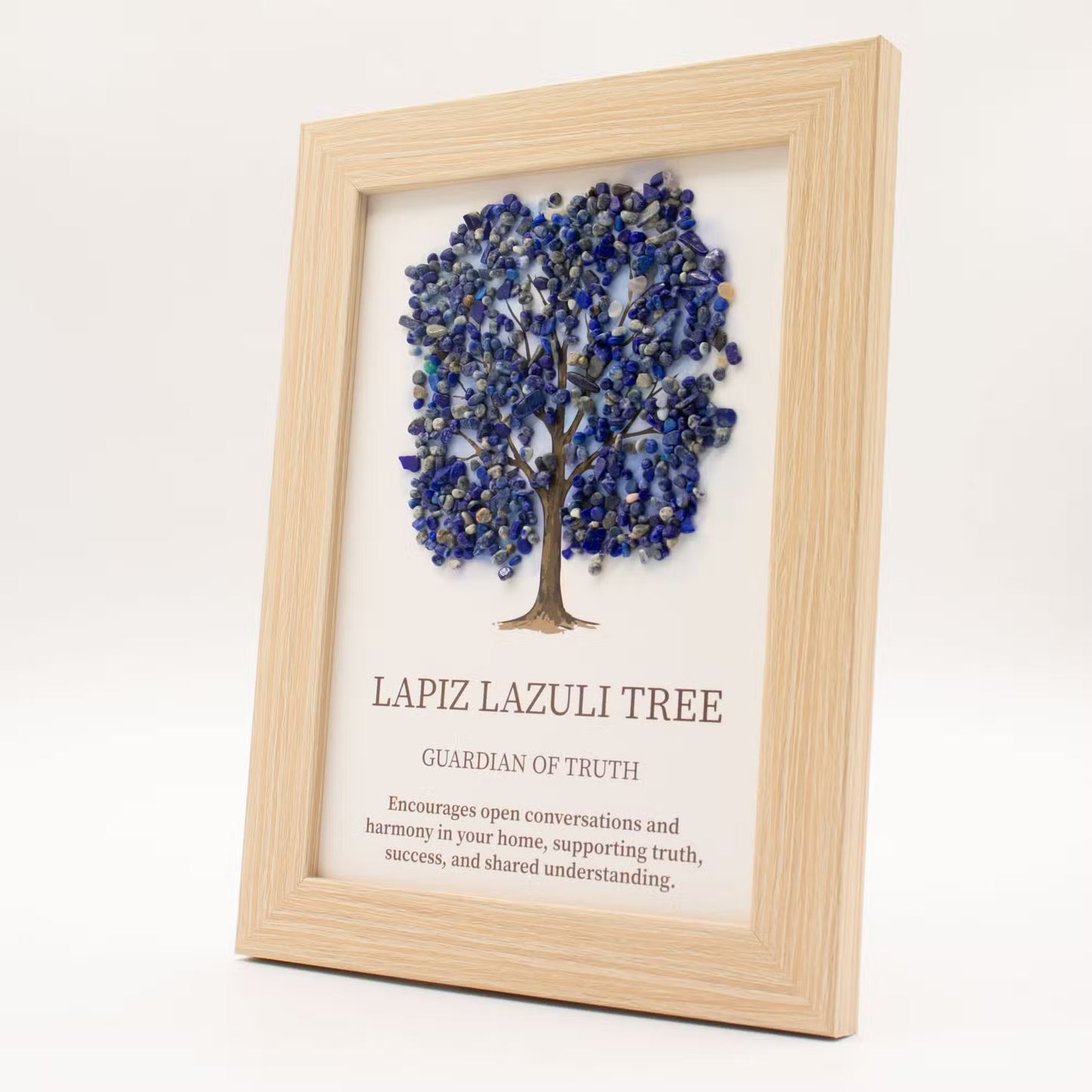 Crystal Tree Of Life Wall Art Lapis Lazuli