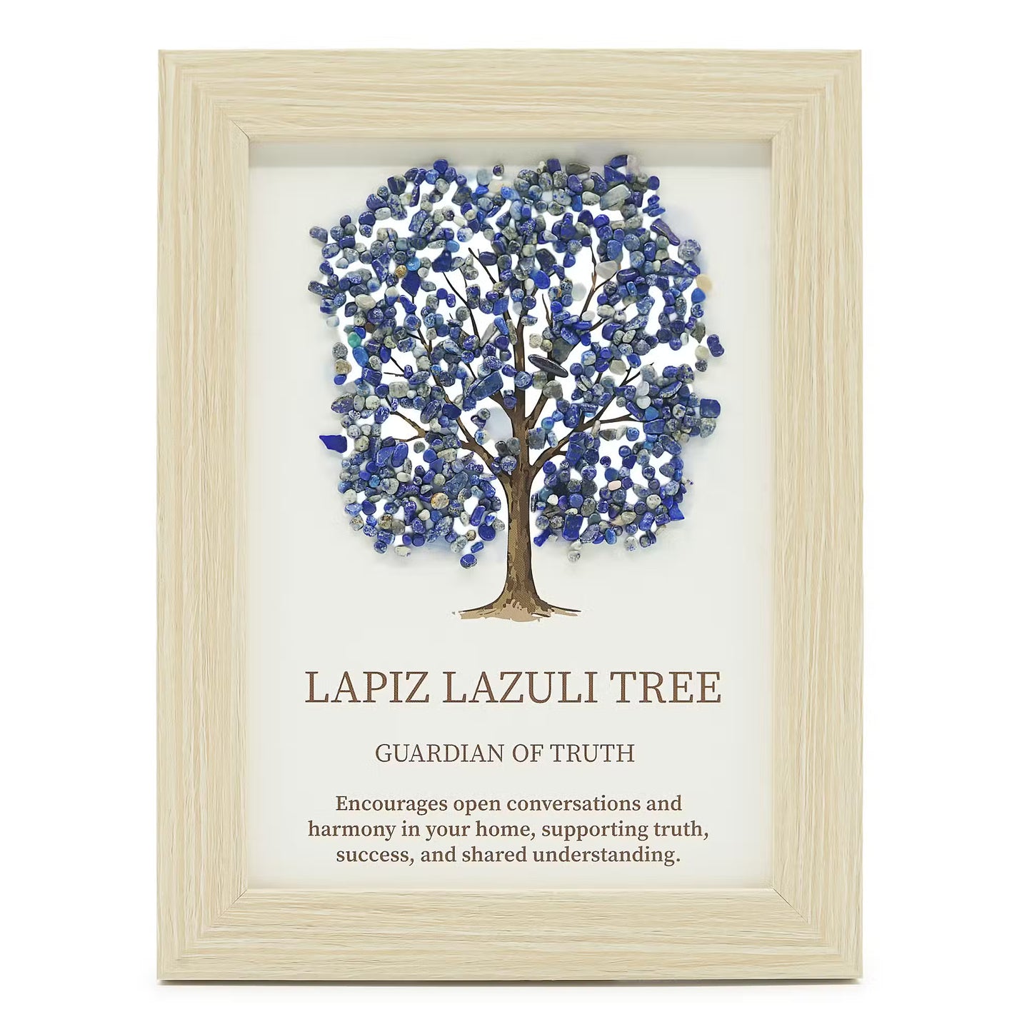 Crystal Tree Of Life Wall Art Lapis Lazuli