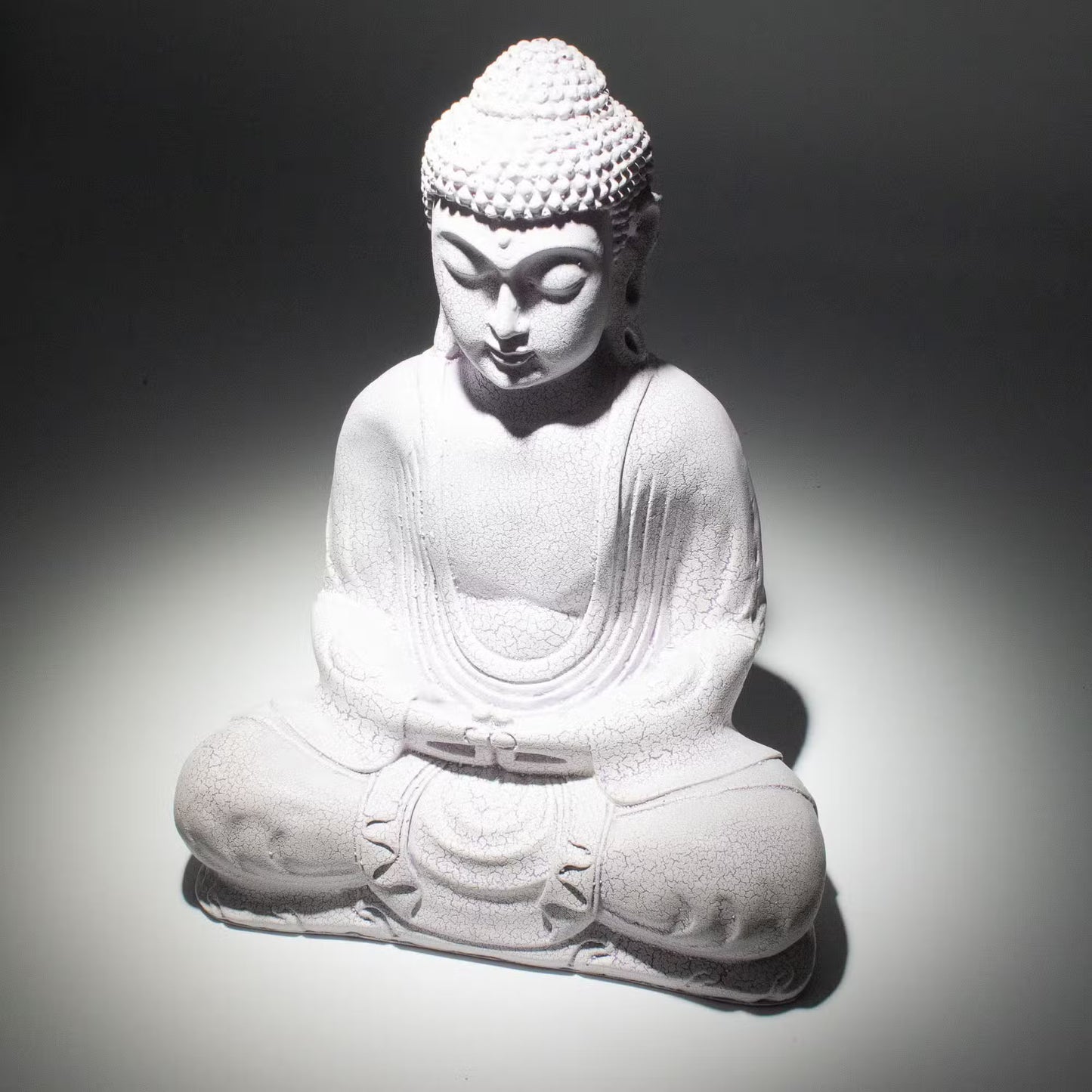 Meditation Buddha Lamp Sky Blue, Lavender, Cherry