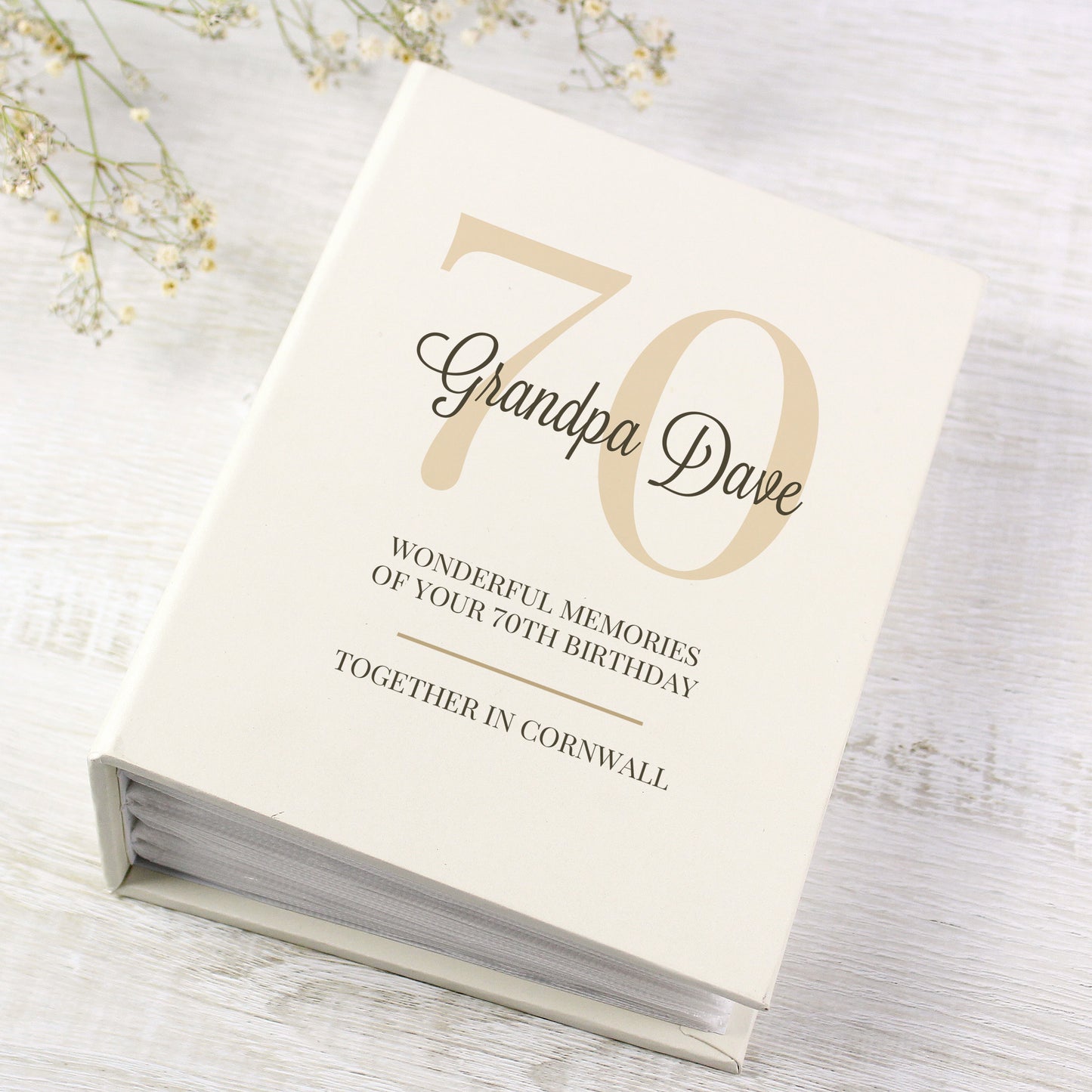 Personalised Photo Album With Sleeves All Occasions