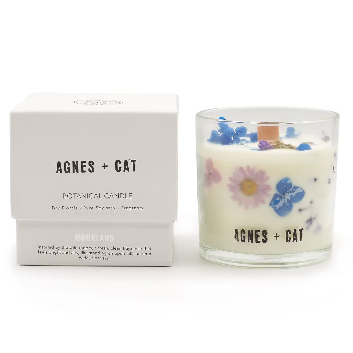 Agnes + Cat Botanical Soy Wax Candle Moorland