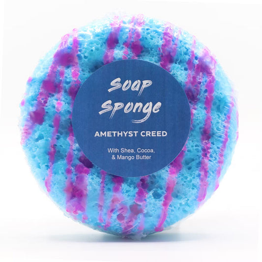 Amethyst Creed Soap Sponge