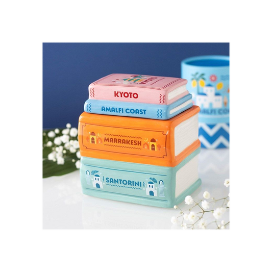 Travel Book Stack Oil Burner