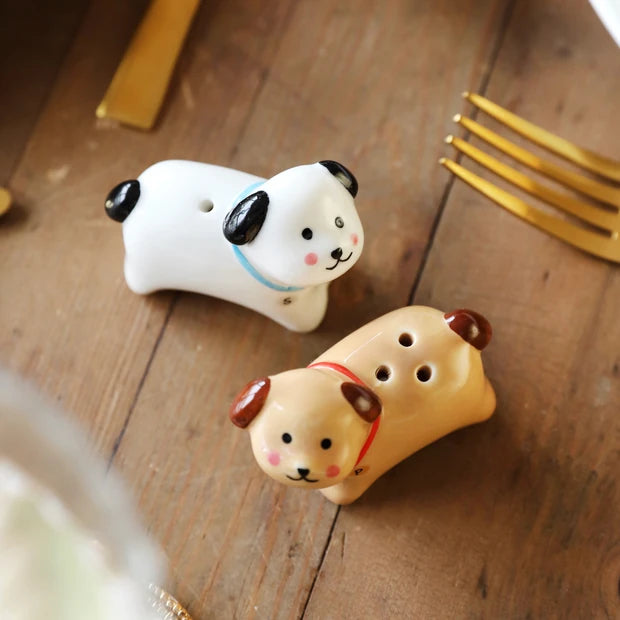 Dog Salt And Pepper Shakers