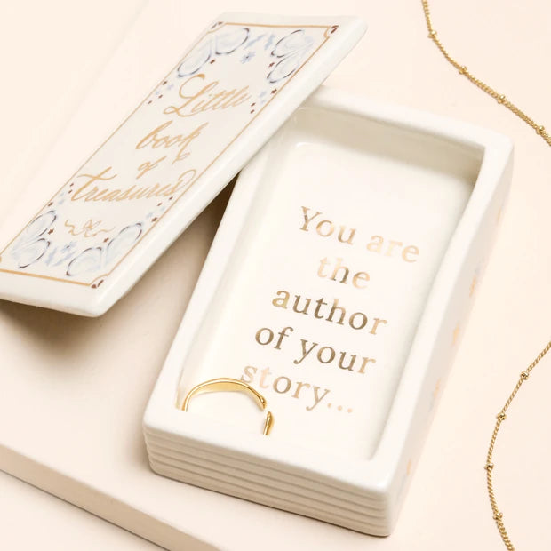 Little Book Of Treasure Trinket Box