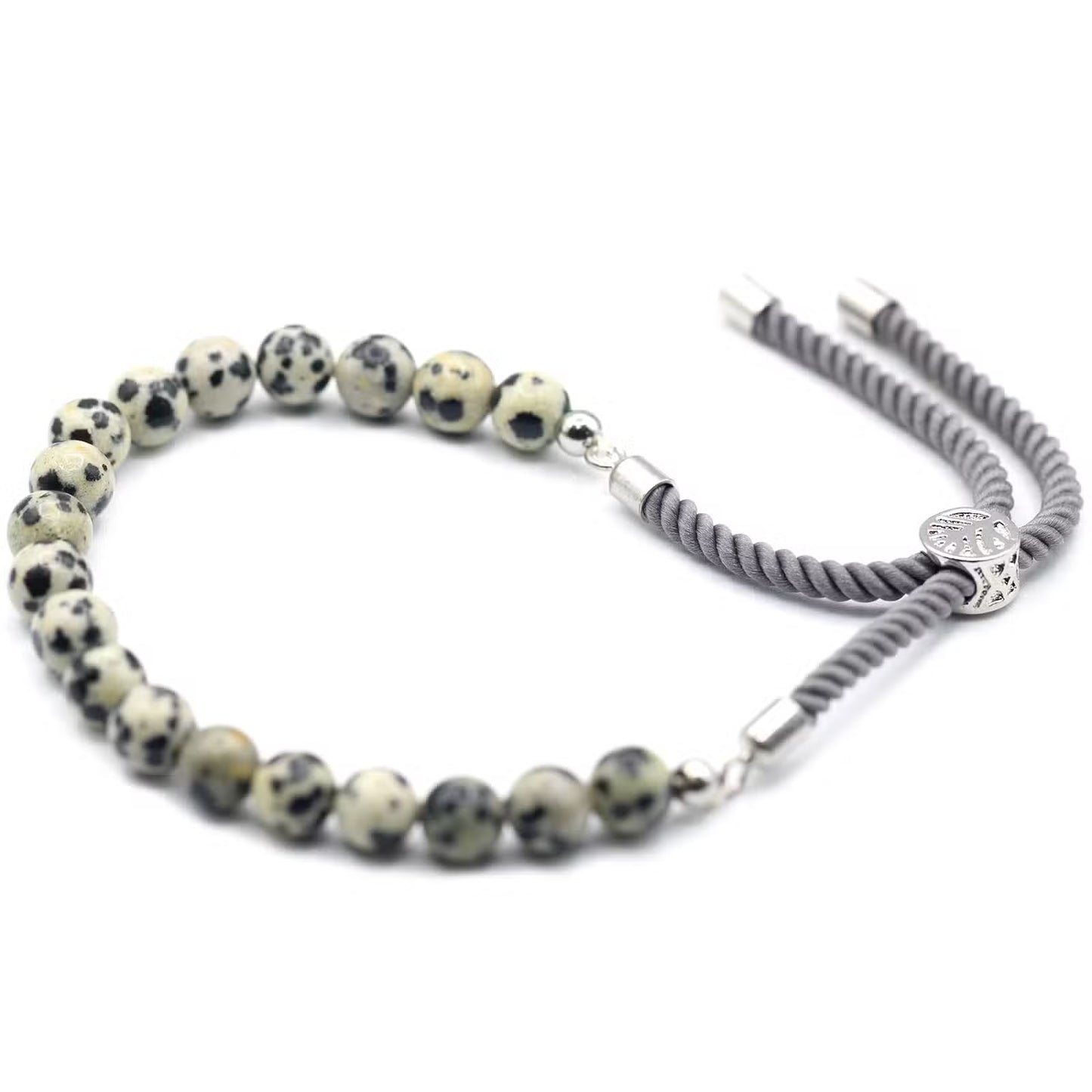 Dalmation Jasper Gemstone Bracelet