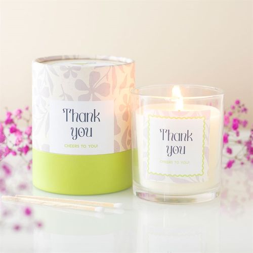 Thank You Candle