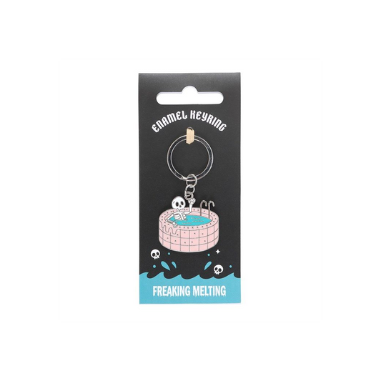 Dead Cool Skeleton Keyring