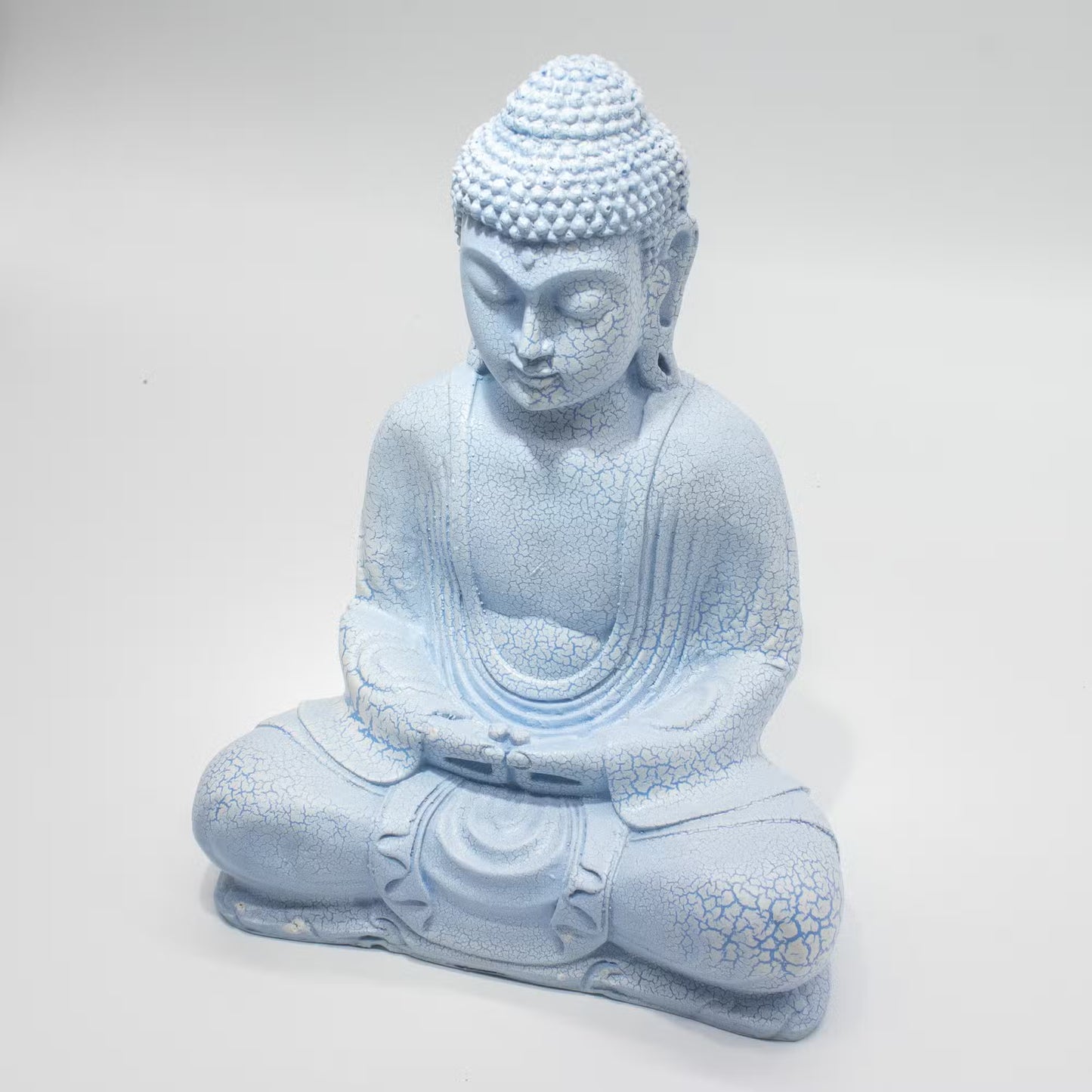 Meditation Buddha Lamp Sky Blue, Lavender, Cherry