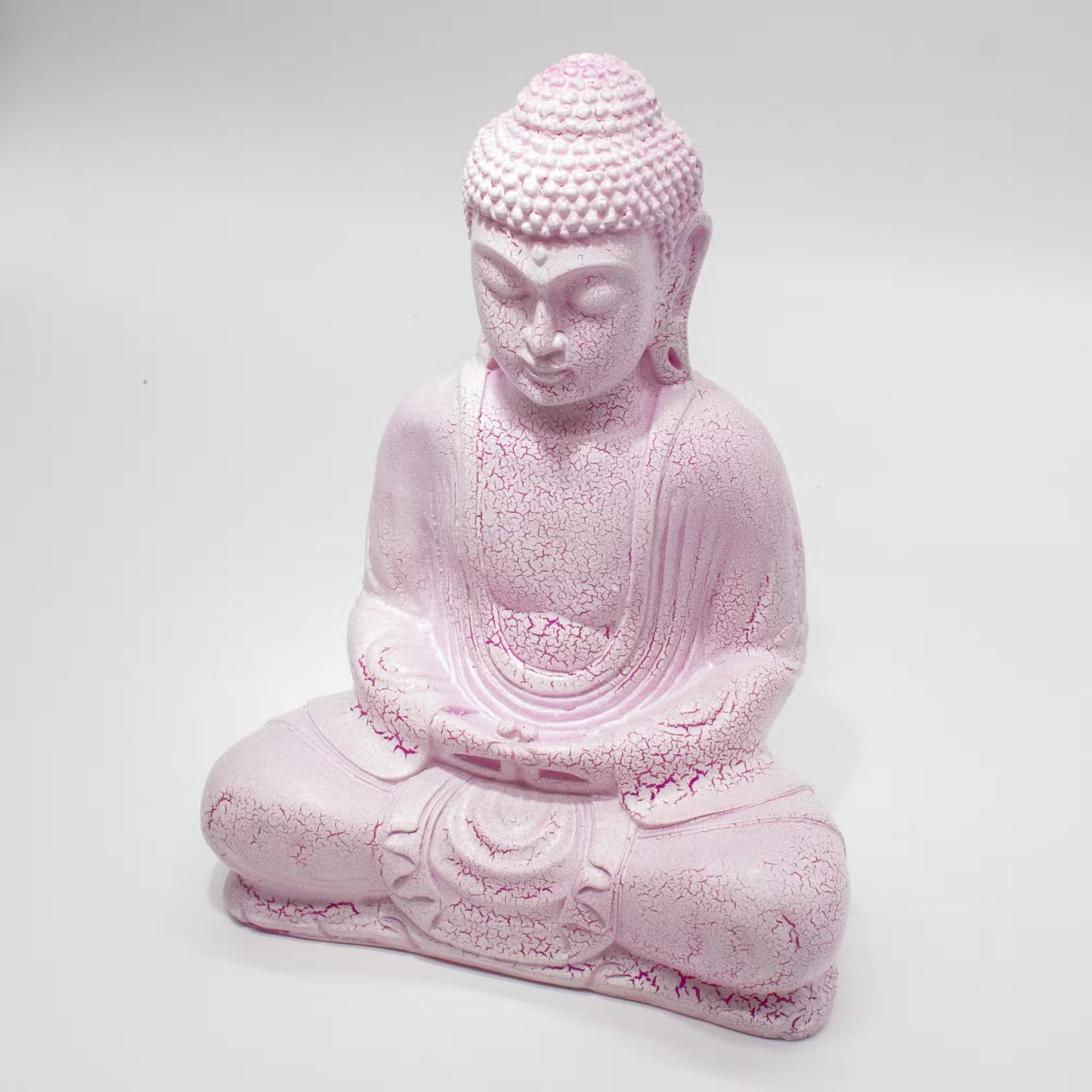 Meditation Buddha Lamp Sky Blue, Lavender, Cherry