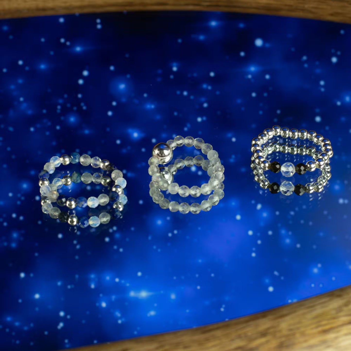 Northern Lights Ring Set Nymph Spirit Collection