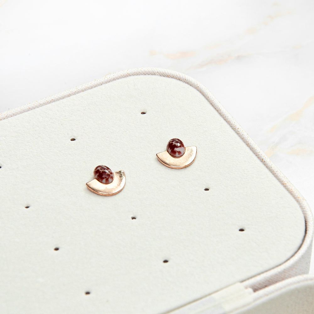 White Glitter Jewellery Case Personalise
