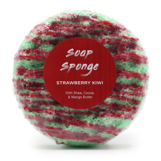 Soap Sponge Strawberry Kiwi