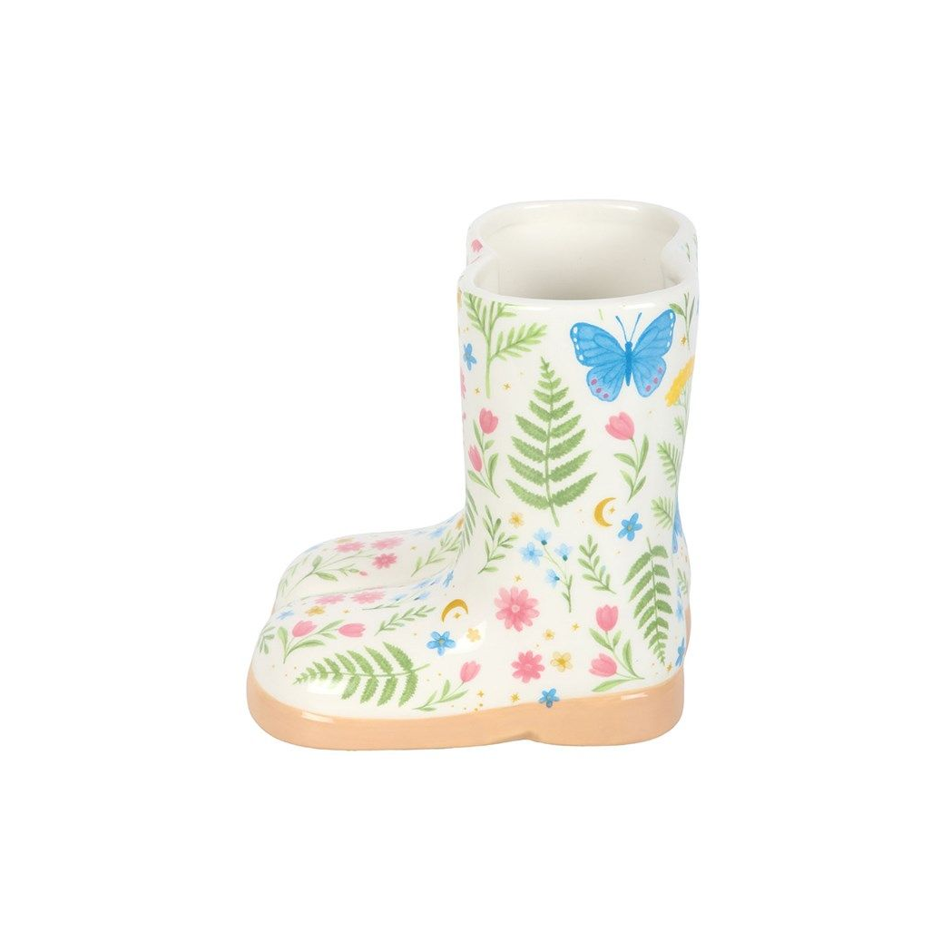 Floral Print Welly Boot Planter - ARRIVING AUGUST